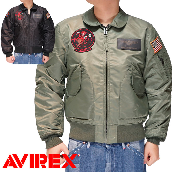 AVIREX ��������å��� ���ӥ�å��� MA-1 ���㥱�å� �������� ��� CWU 36P VX-31 TOPGUN �ȥåץ��� 783-0252039 ����̵����AVIREX���鿷����������о�!!��