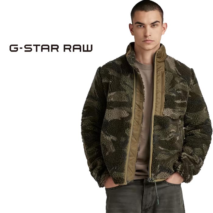 ���������� ���� G-STAR RAW �ե꡼�� ���㥱�å� ��� FLEECE JACKET D23614-D417 ����̵��