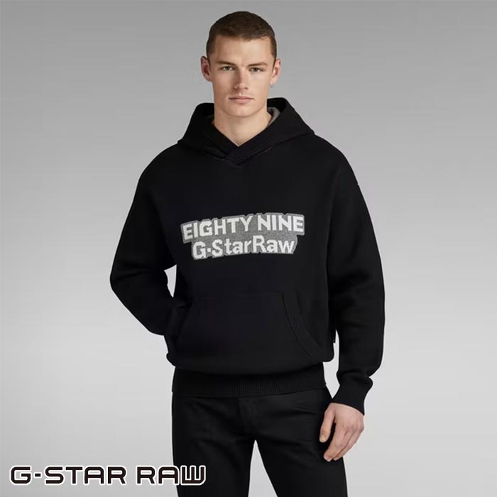   G-STAR RAW ץ ѡ  GRAPHIC LOOSE KNITTED HOODIE D23933-D488 ̵