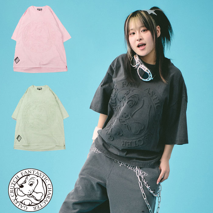 GALFY ガルフィー Tシャツ 半袖 メンズ レディース ドッグ 犬 ぷくぷく 