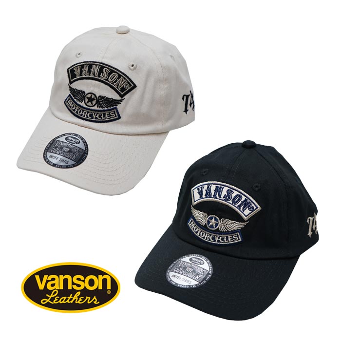 VANSON バンソン キャップ 帽子 メンズ ワンスター ベースボール