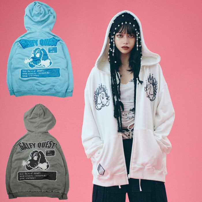 GALFY ガルフィー パーカー ガルクエ メンズ レディース ユニセックス