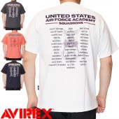 AVIREX ӥå å T Ⱦµ  USAFA SQUADRONS EMBROIDERY T-SHIRT 783-5134014 ̵