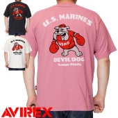 AVIREX ӥå å T Ⱦµ  USMC BULLDOG T-SHIRT ֥ɥå 783-5234003 ̵
