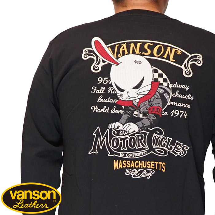 VANSON バンソン × クローズ × WORST T.F.O.A コラボ ロング Tシャツ