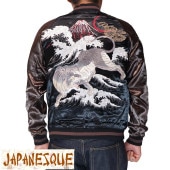 和柄ブランド,ジャパネスク,スカジャン(龍桜) | 和柄 カジュアル