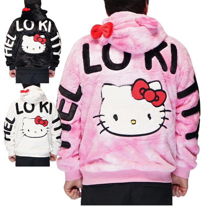 Sanrio サンリオキャラクターズ ハローキティ ファージャケット メンズ