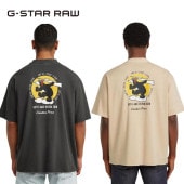 ���������� ���� G-STAR RAW T����� Ⱦµ ��� Back Graphic Loose T-Shirt D28605-E401 ����̵��