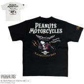 FLAGSTAFF �ե�å������å� ���̡��ԡ� ����� T����� Ⱦµ �ɽ� ��� SNOOPY��Flag Staff PEANUTS BIKER TEE 462020 ����̵��
