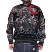 GODZILLA REVERSIBLE SOUVENIR JACKET SKA ������ �ɽ� ��С����֥� ��������� GZL-2510 ����̵��