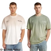G-STAR RAW �������������� T����� Ⱦµ ��� Sprayed Relaxed Logo T-Shirt D28879-E385 ����̵��