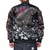 GODZILLA REVERSIBLE SOUVENIR JACKET SKA ������ �ɽ� ��С����֥� ��������� GZL-2602 ����̵��