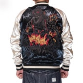 GODZILLA REVERSIBLE SOUVENIR JACKET SKA ������ �ɽ� ��С����֥� ��������� GZL-2603 ����̵��