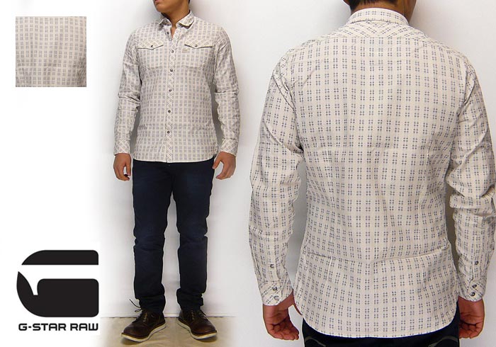 �ھ������������Τߺ߸ˤ����G-STAR RAW[��������������] TACOMA SHIRTS L/S/Ĺµ�����/83632C/����̵��