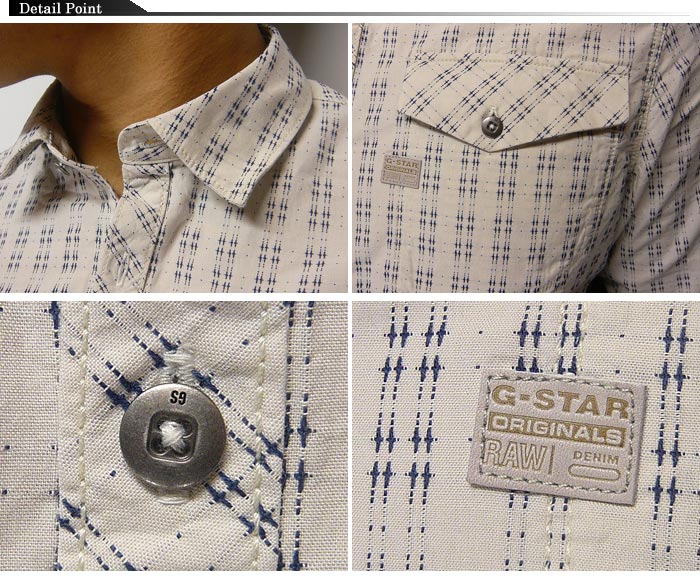 �ھ������������Τߺ߸ˤ����G-STAR RAW[��������������] TACOMA SHIRTS L/S/Ĺµ�����/83632C/����̵��