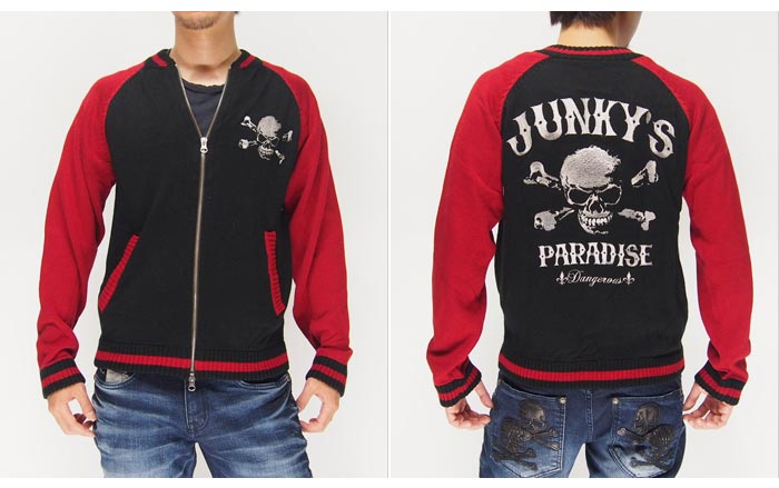 JUNKY'S PARADISE[���ގ��ݎ������ގʎߎ׎��ގ���] ����󥭡������� �ɽ� �˥å� ���㥱�å�/JKT-501/����̵��