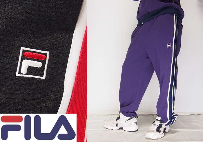 FILA[フィラ]ヘリテージ ジャージ トラックパンツ/FM9515/送料無料  