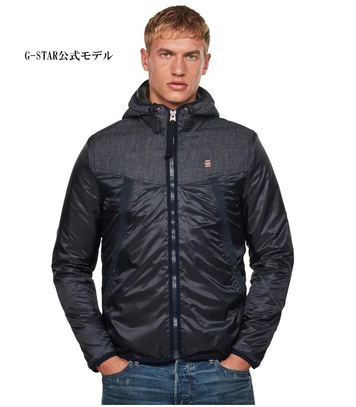 G-STAR RAW �������������� �٥��� ��� Denim Mix Quilted Puffer Vest D17594-B958 ����̵����G-STAR RAW���鿷��٥��Ȥ��о�!!��