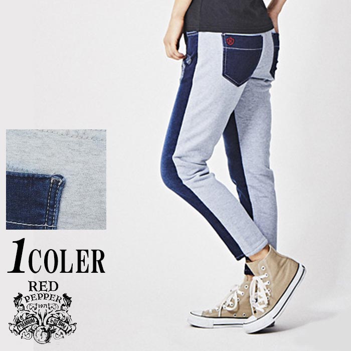 Red Pepper レッドペッパー レディース スウェットデニム ジーンズ Rj104 送料無料 レッドペッパーから新作スウェットデニムが登場 すべての商品 和柄 カジュアル ジーンズプラザ摩耶葛西店