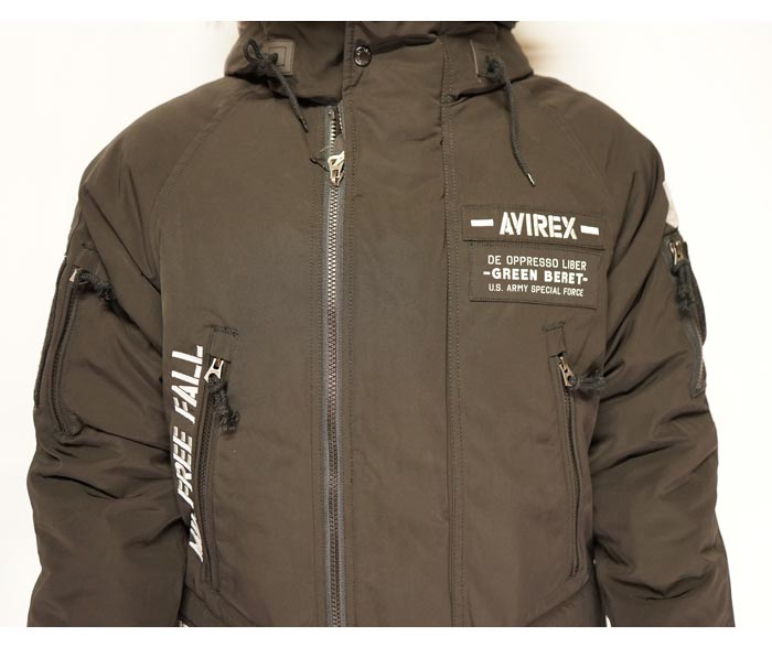 AVIREX ��������å��� N-3B �ߥ꥿�꡼ �ե饤�� ���㥱�å� �������� ������ ��� 6192170/����̵����AVIREX���鿷����������о�!!��