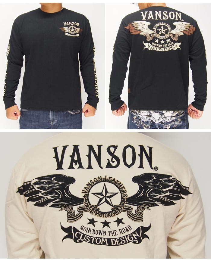 �ڥ����奢����ָ��ꥻ��������8690�ߤ�31%OFF������[SALE] VANSON[�Х󥽥�] �����󥰥����� ����T�����/NVLT-713��VANSON(�Х󥽥�)���鿷����ƥब�о�!!��/����̵��