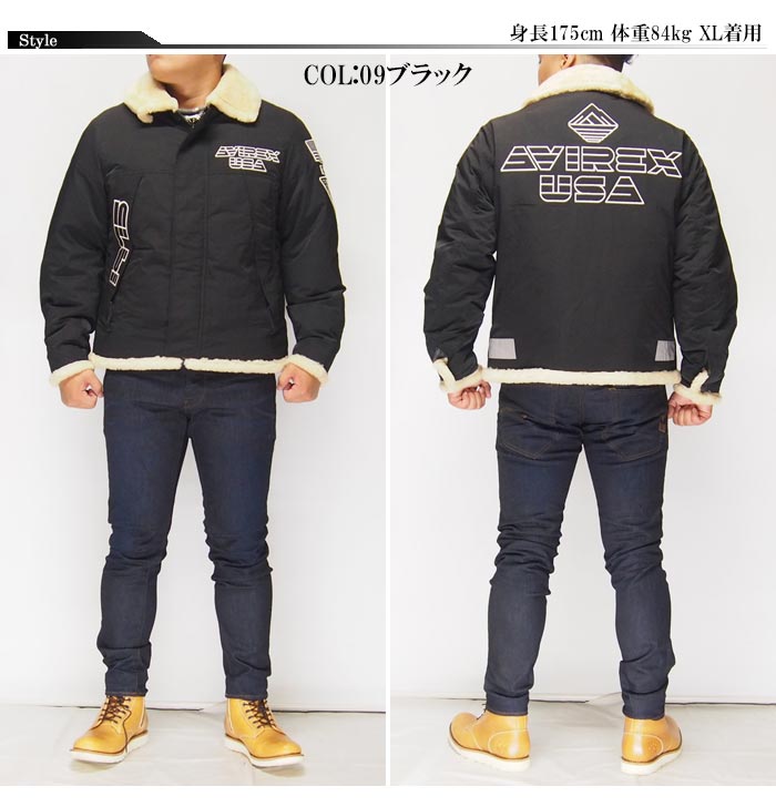 AVIREX[��������å���] ����ʥ����󥿥���B-6 �ե饤�� ���㥱�å�/��������/6182193/����̵����AVIREX���鿷��㥱�åȤ��о�!!��
