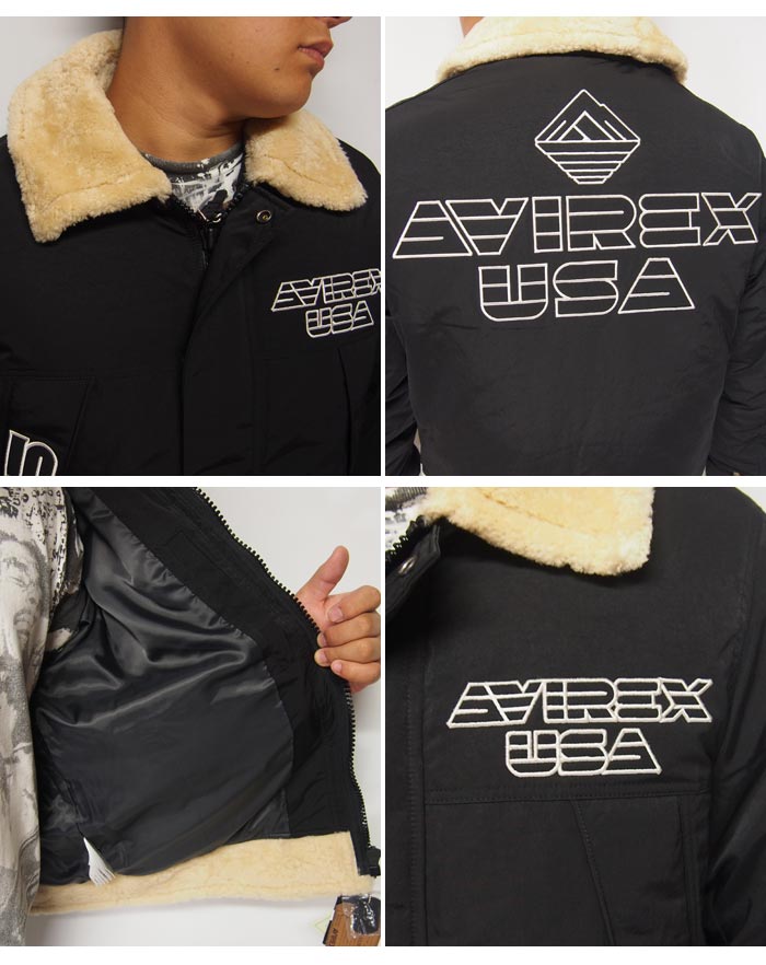 AVIREX[��������å���] ����ʥ����󥿥���B-6 �ե饤�� ���㥱�å�/��������/6182193/����̵����AVIREX���鿷��㥱�åȤ��о�!!��