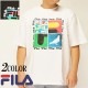 ���ָ������6600�ߤ�30%OFF������[SALE] FILA[�ե���]�إ�ơ��� Ⱦµ �ԥ���� 4ʬ��ܥå����ץ��� �͡�������ե졼�� ����� FM9885 