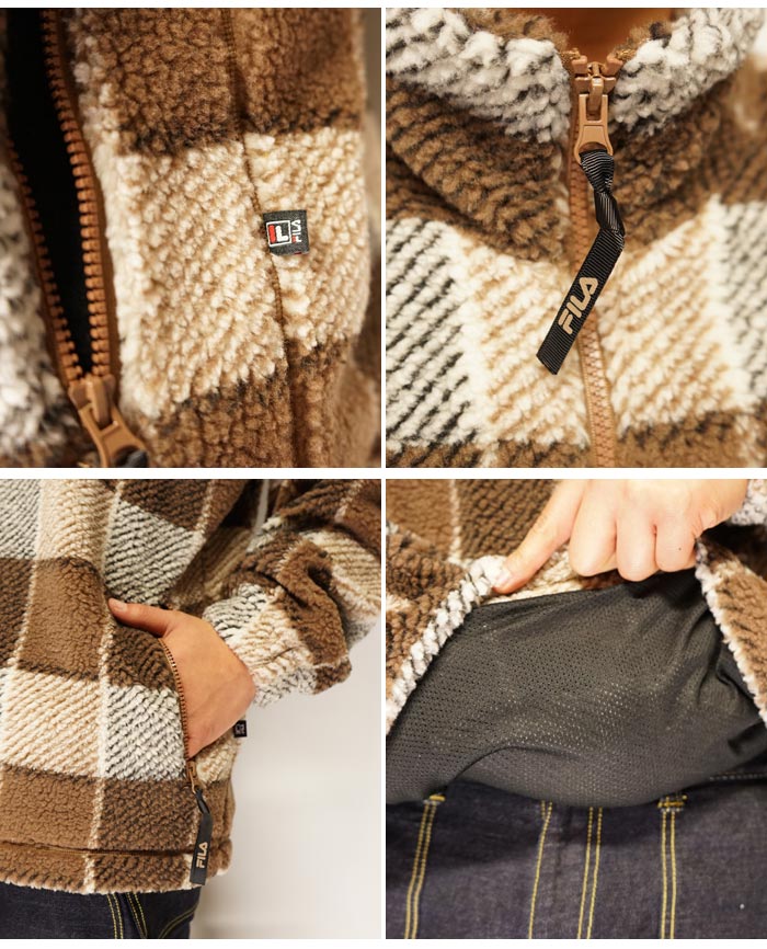 ��󥵥����Τ����17600�ߤ�40%OFF������[SALE] FILA �ե��� �إ�ơ��� �ϡ��ե��å� �����å� ���㥱�å� �������� ��� �ܥ��ե꡼�� FM9696 /����̵��