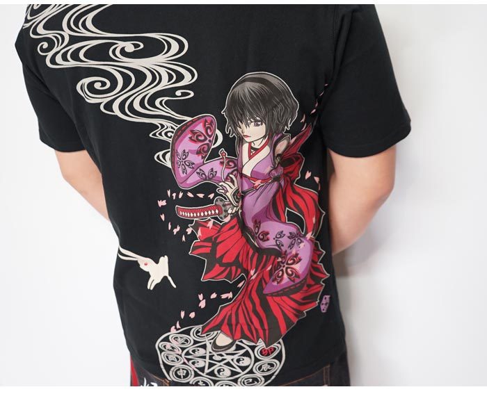 Lin Tシャツ 半袖 メンズ スカル 卯 うさぎ 娘 くノ一 和柄 Alt 送料無料 参丸一の兄弟ブランドから新作tシャツが登場 すべての商品 和柄 カジュアル ジーンズプラザ摩耶葛西店