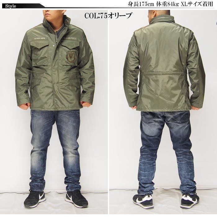 AVIREX[å] ꥫ70ǯǰ  M-65 㥱å/6172145/̵AVIREX鿷ƥबо!!