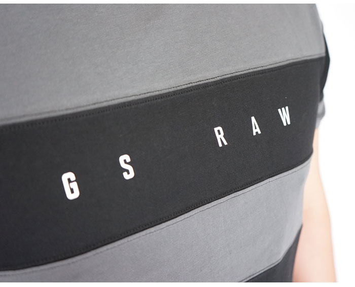 ��󥵥����Τ����7700�ߤ�20%OFF������[SALE] ���������� ���� G-STAR RAW T����� Ⱦµ ��� ���ȥ饤�� Block Stripe GR Round Neck T-Shirt D17146-336 �ڥ������������鿷��T����Ĥ��о�!!��/����̵��
