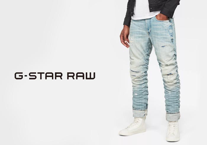 G-STAR RAW[��������������] Staq 3D Straight Tapered Jeans ������/�ǥ˥�/D02036-8595/����̵���ڥ������������鿷����󥺤��о�!!��