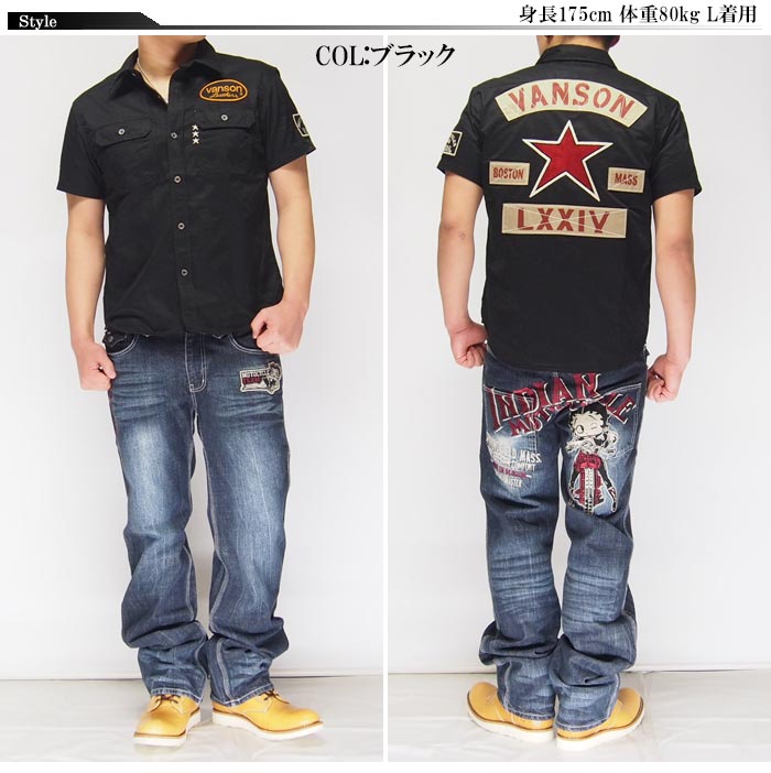 ���ָ������15180�ߤ�40%OFF������[SALE] VANSON[�Х󥽥�] ��󥹥��� ��åڥ� Ⱦµ�����/�Х󥽥�/NVSS-902/����̵��