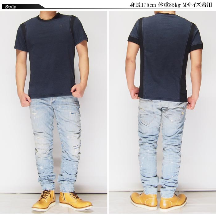 G-STAR RAW[��������������] Motac-X T�����/Ⱦµ/���/D12231-2653/����̵���ڥ������������鿷��T����Ĥ��о�!!��