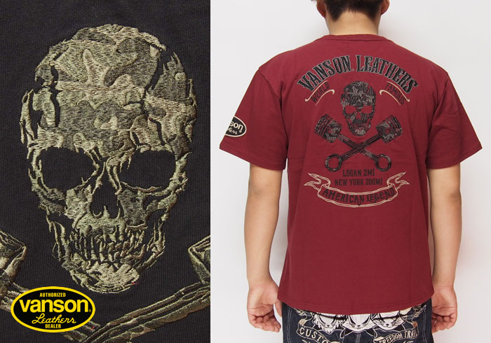 �ڥ����奢����ָ��ꥻ��������8140�ߤ�51%OFF������[SALE] VANSON[�Х󥽥�] �º̥�����ɽ� T�����/NVST-510�ڥХ󥽥� VANSON T����ġ�