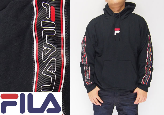 14080円を30%OFFセール FILA[フィラ]ヘリテージ アームテープライン パーカー/プルオーバー/FM9440/送料無料 期間限定定価14080円を50%OFFセール[SALE] FILA[フィラ]ヘリテージ