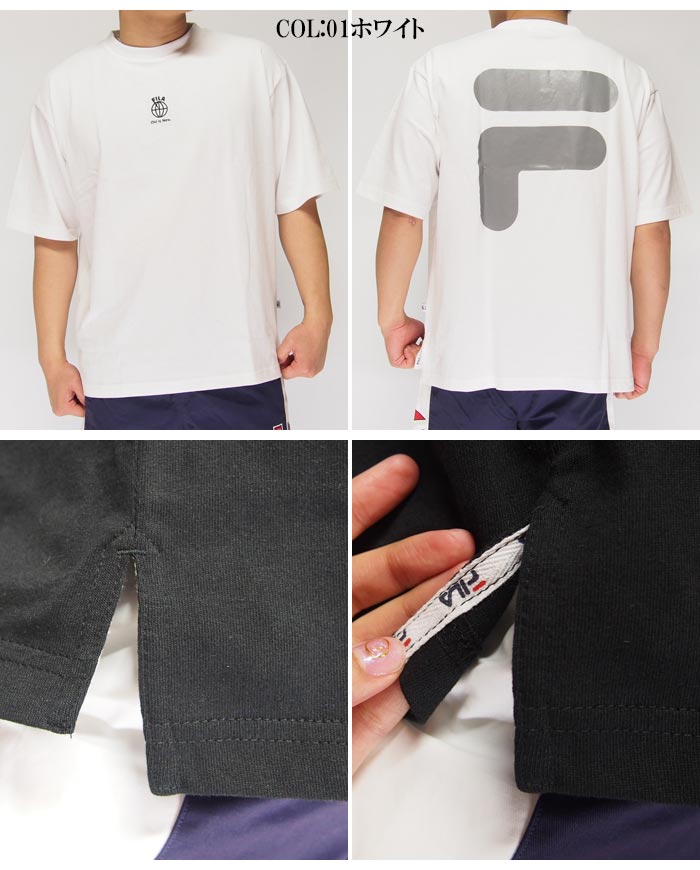 ���ָ������6160�ߤ�40%OFF������[SALE] FILA[�ե���]�إ�ơ��� �Ǥ�ʸ�� ���롼�ͥå� ���� �Хå��ץ��� Ⱦµ �ԥ����/FM9562