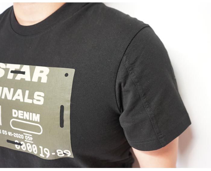 ���ָ������6600�ߤ�10%OFF������[SALE] ���������� ���� G-STAR RAW T����� Ⱦµ ��� FLOCK BADGE GRAPHIC T-Shirt D19224-C336 �ڥ������������鿷��T����Ĥ��о�!!��/����̵��