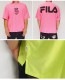 ��󥵥����Τ����4950�ߤ�40%OFF������[SALE] FILA[�ե���]�إ�ơ��� �Ǥ�ʸ�� ���롼�ͥå� Ⱦµ �ԥ����/FM9486