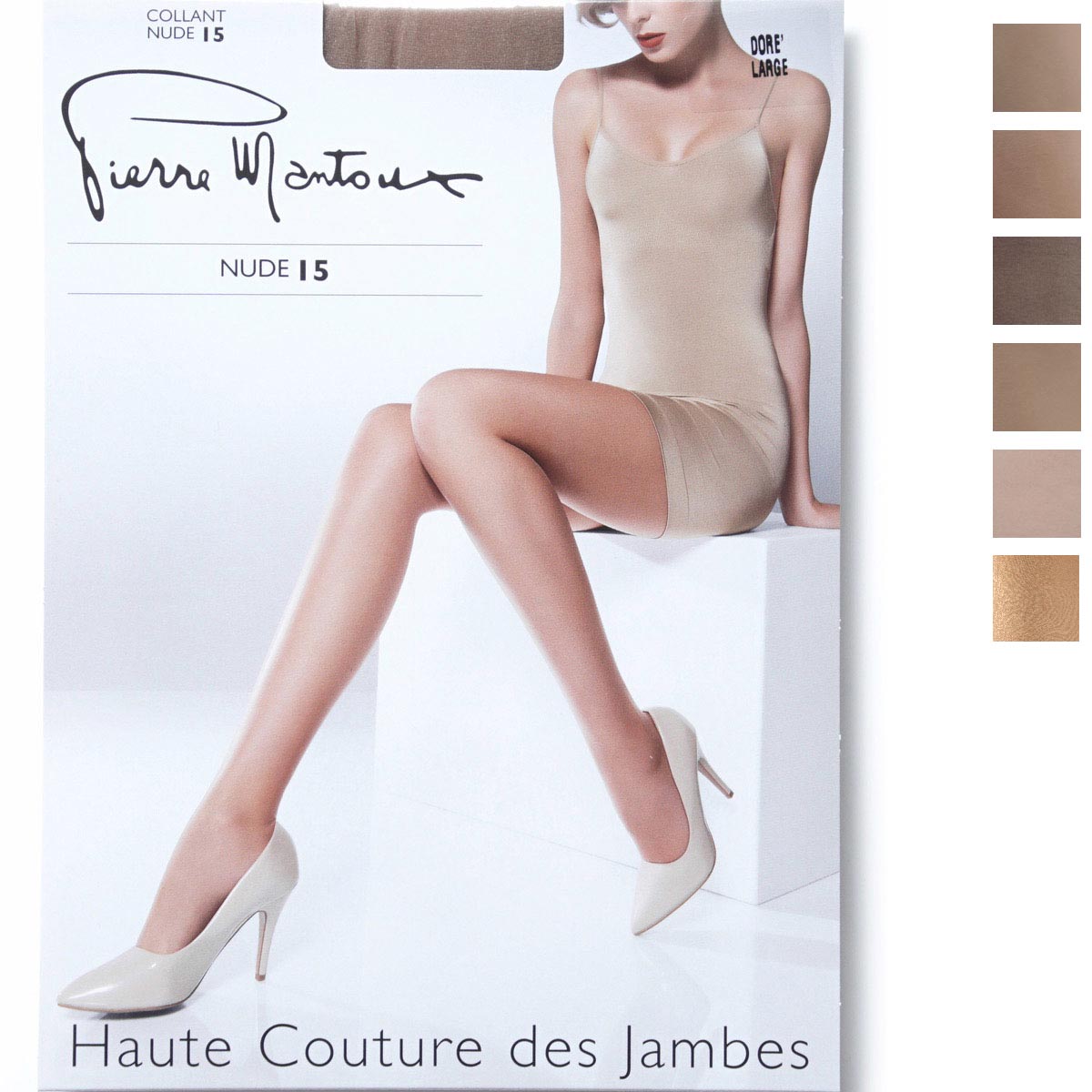 Pierre Mantoux ピエールマントゥー パンティストッキング/ストッキング/NUDE 15 ヌード15デニール レディース