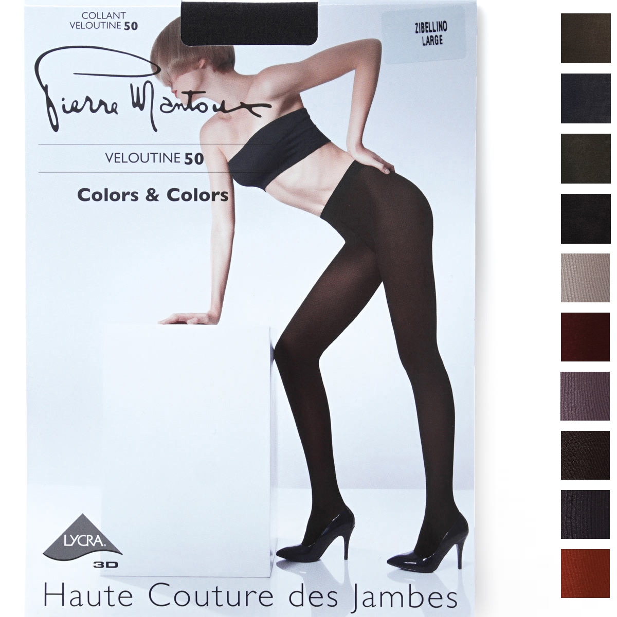 新品未使用　ピエールマントゥー コットンタイツ ブラック 3点セット ネコポス対応(4点まで)』Pierre Mantoux ピエールマントゥー タイツ