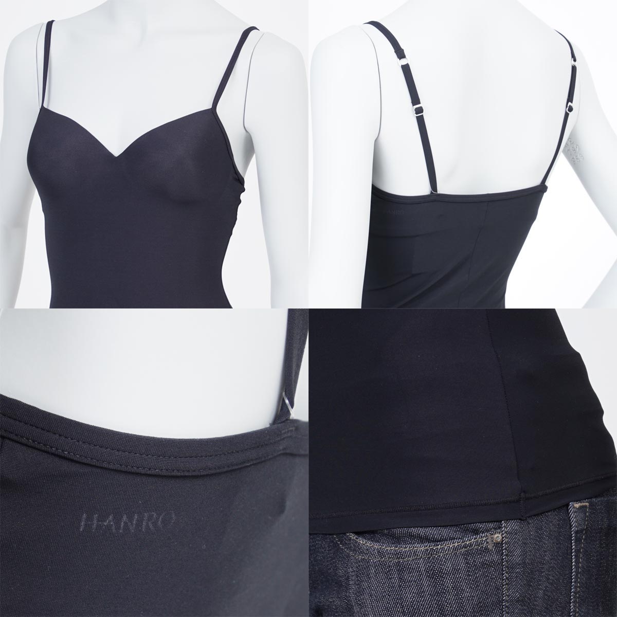HANRO ハンロ ブラキャミソール/PADDED BRA TOP/ALLURE