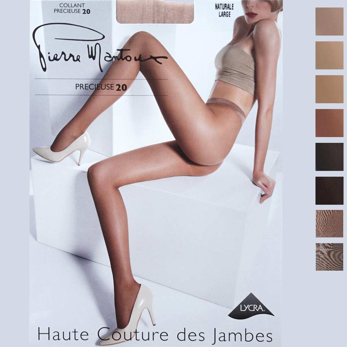 Pierre Mantoux ピエールマントゥー パンティストッキング/ストッキング/PRECIEUSE 20 プレスィウズ20デニール レディース