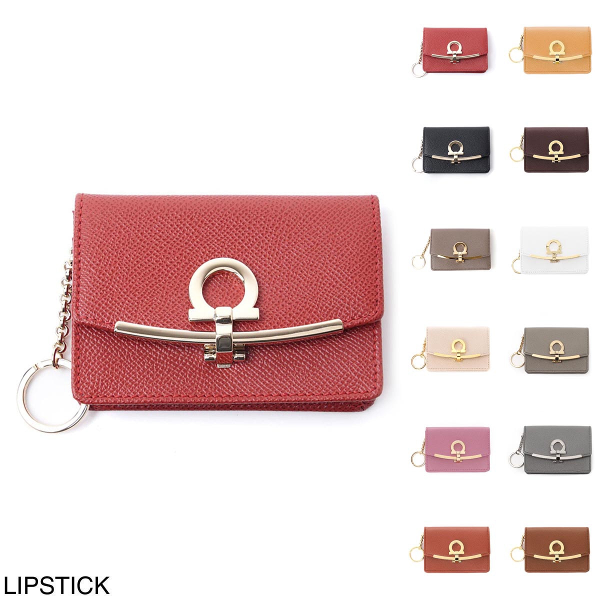 FERRAGAMO フェラガモ カードケース レディース