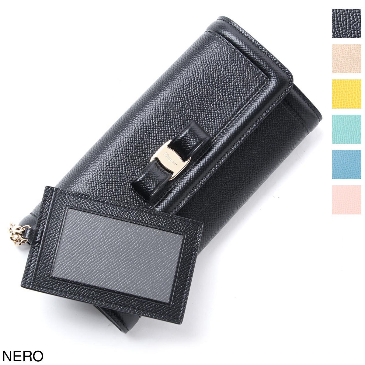 FERRAGAMO (Salvatore Ferragamo) フェラガモ 長財布 小銭入れ付き  