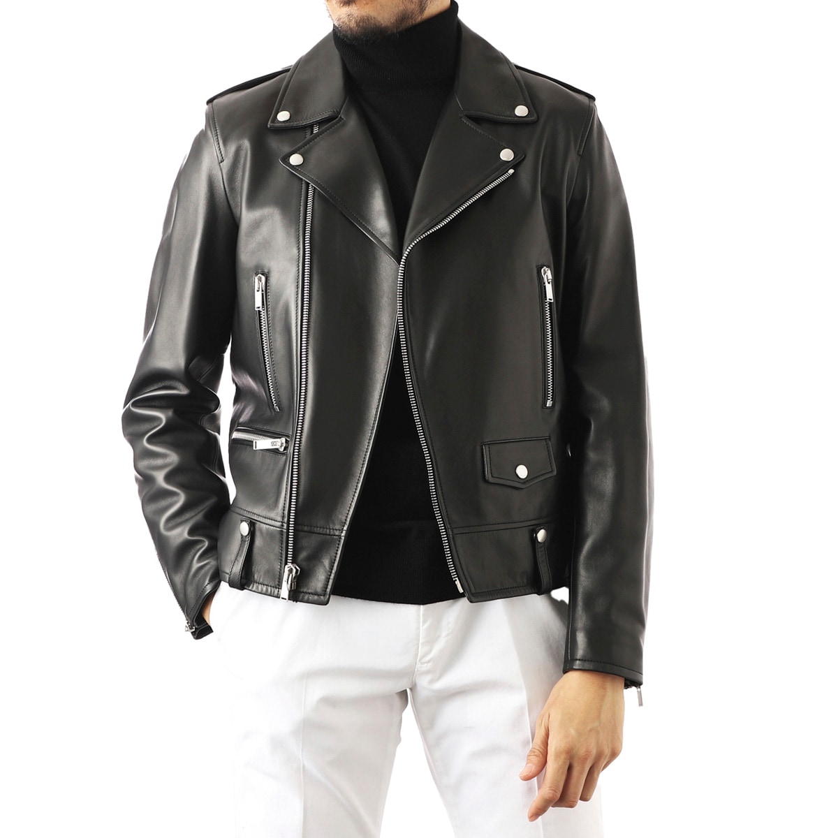 SAINT LAURENTジャケット、ハンガー・ガーメントバッグ付 SAINT LAURENTジャケット、ハンガー・ガーメントバッグ付 SAINT