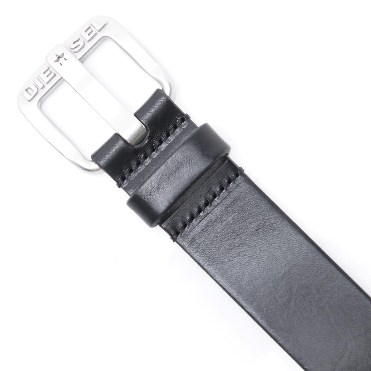 【新品】DIESEL ディーゼル メンズ B-STAR レザー ベルト　ブラック B-STAR II｜メンズ｜レザーベルト｜ブラック｜ディーゼル