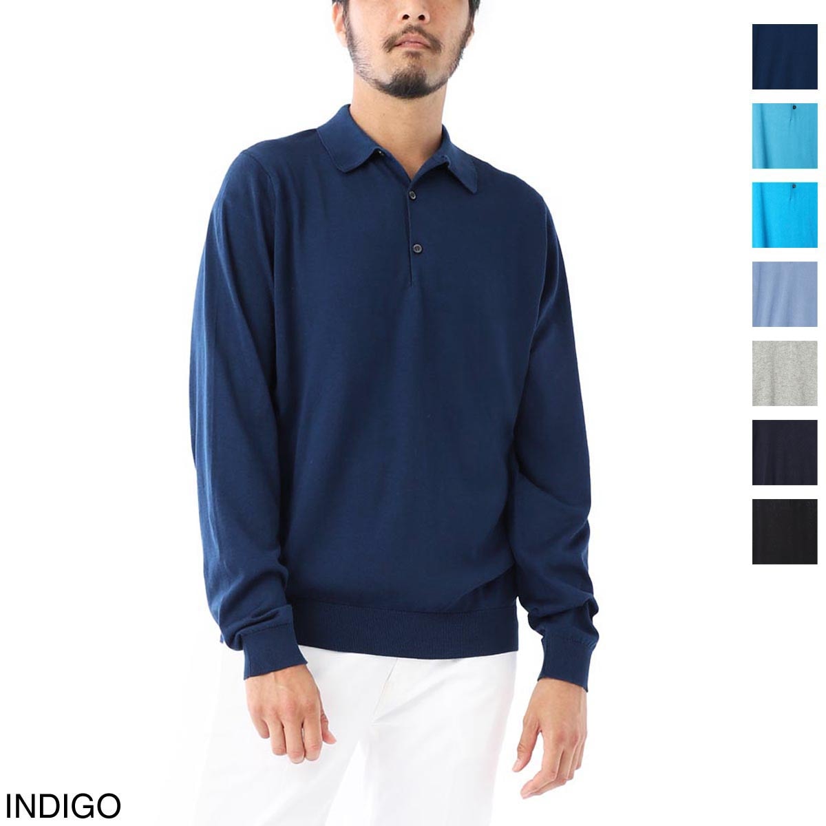 メンズ・ブランド一覧,□ J,JOHN SMEDLEY,トップス,ポロシャツ