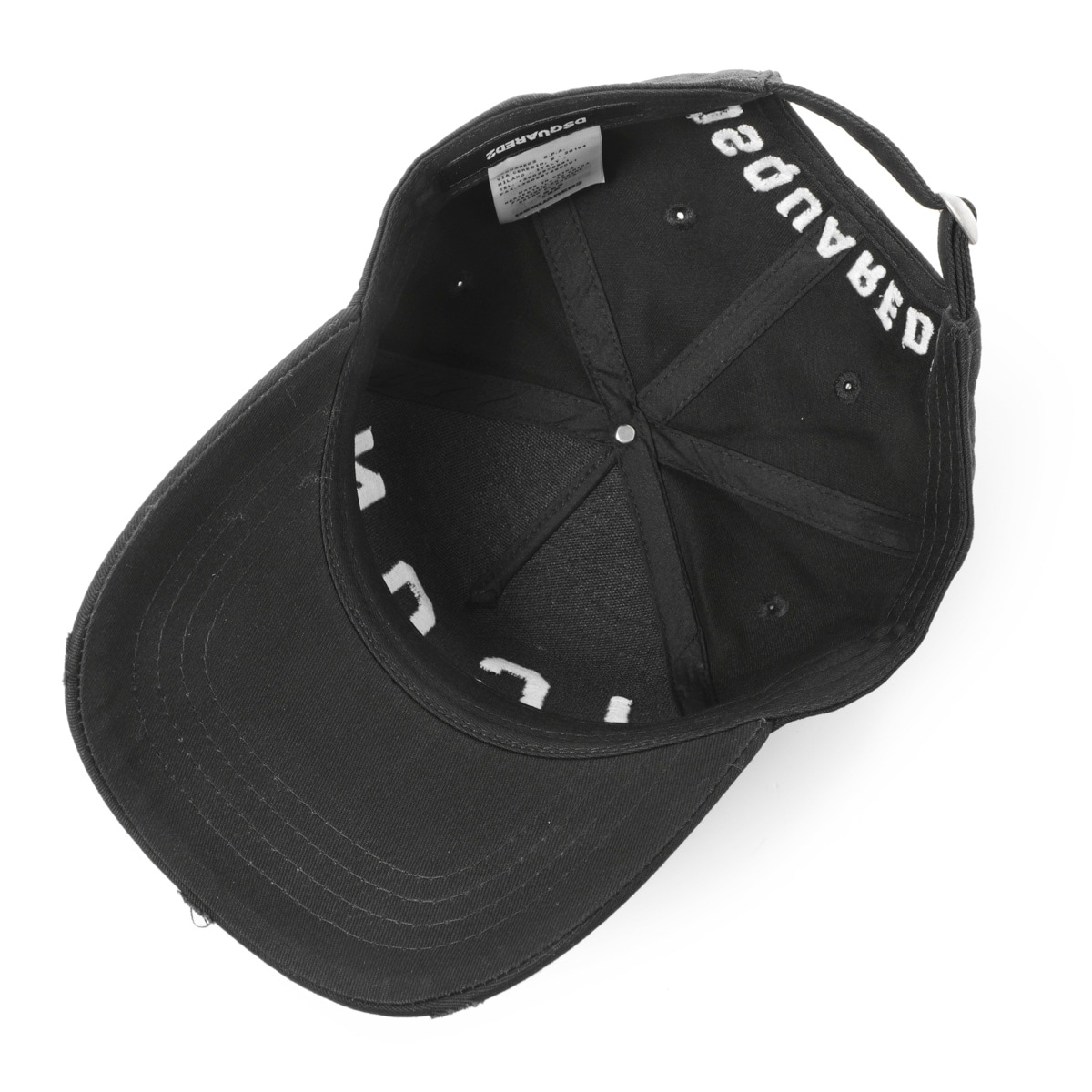 Dsquared2 bcm0352 ベースボールキャップ 黒 Dsquared2 bcm0352 ベースボールキャップ 黒（【楽天市場
